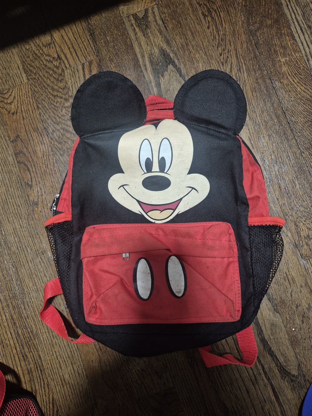 Mickey Mouse Red & Black Kids Backpack